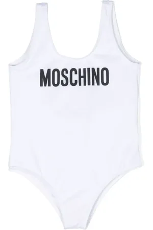 Moschino Traje de baño con logo estampado