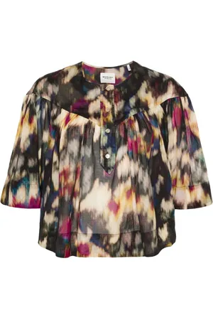 Marant Etoile Blusa Miranda con estampado abstracto