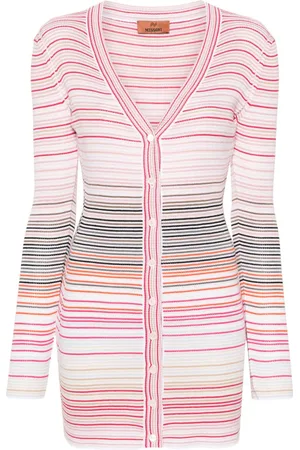 Missoni Cárdigan con motivo de rayas y cuello en V