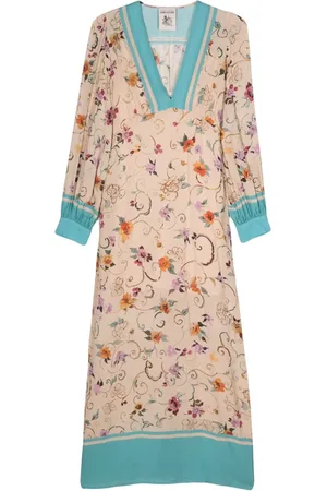 SEMICOUTURE Vestido largo Habotai