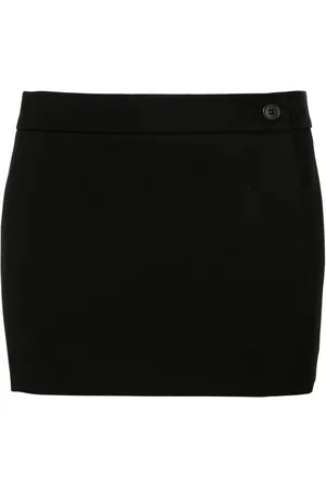 WARDROBE.NYC Falda corta con cintura baja