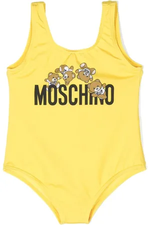 Moschino Traje de baño con logo estampado