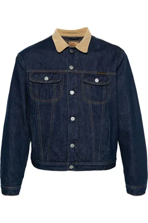 Nudie Jeans Chamarra de mezclilla Johnny Thunder