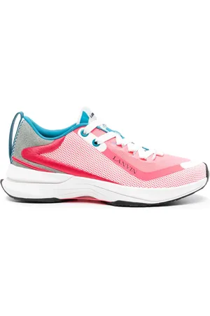 Lanvin Tenis con paneles de malla