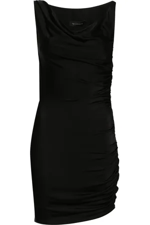 The Andamane Vestido corto con diseño fruncido