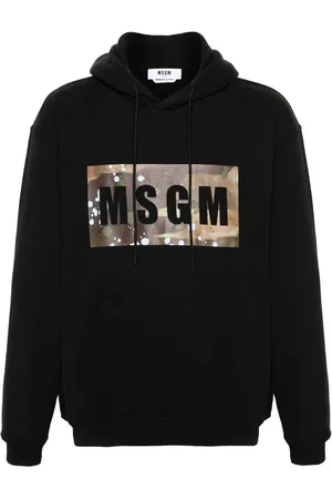 Msgm Hoodie con logo estampado