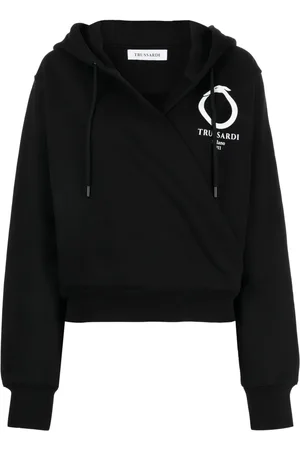 Trussardi Hoodie con logo estampado