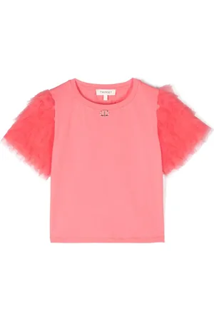 Twin-Set Playera con volantes