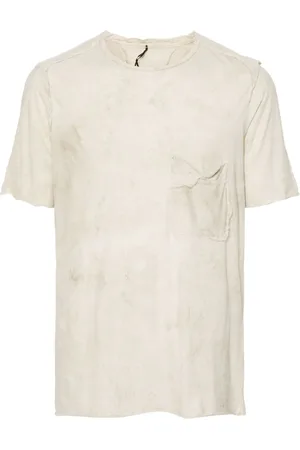 MASNADA Playera con efecto envejecido