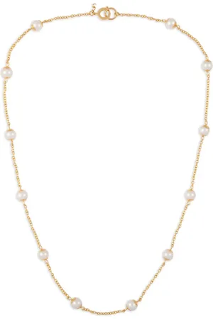 Susan Caplan Collar con perlas artificiales