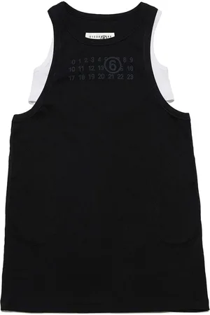 Maison Margiela Vestido con doble capa