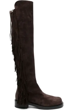 Stuart Weitzman Botas 5050 Bold Fringe