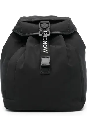 Moncler Mochila con placa del logo