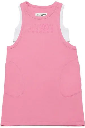 Maison Margiela Vestido con doble capa