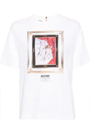 Moschino Blusa con estampado de pintura