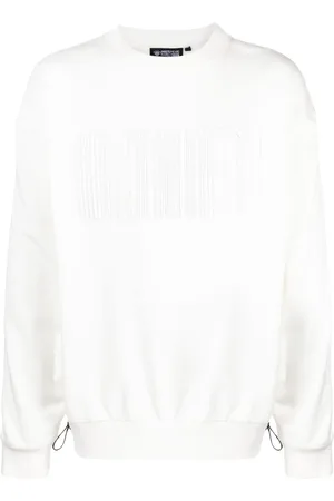 MOSTLY HEARD RARELY SEEN Sudadera híbrida con logo bordado