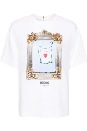 Moschino Blusa con estampado de pintura
