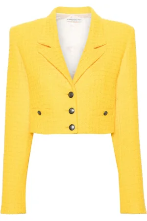 Alessandra Rich Blazer corto de tweed