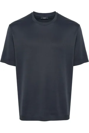 HERNO Playera con placa del logo