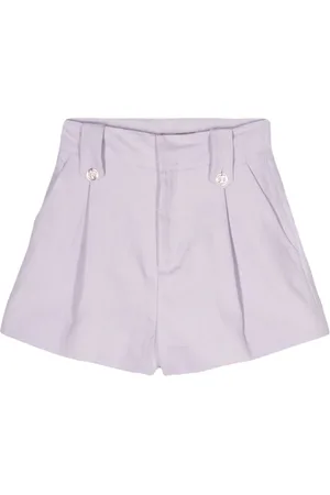 Twin-Set Shorts con placa del logo