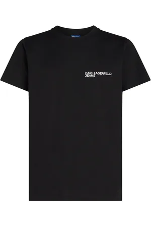 Karl Lagerfeld Playera con logo estampado
