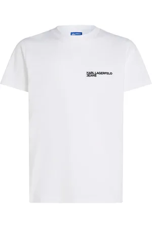 Karl Lagerfeld Playera con logo estampado