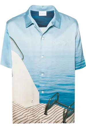 BLUE SKY INN Camisa manga corta con estampado gráfico