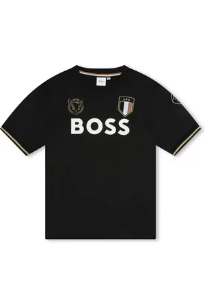 HUGO BOSS Playera con motivo bordado