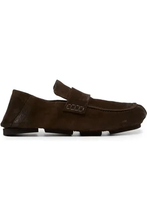 MARSÈLL Mocasines de gamuza con puntera redonda