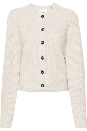 Isabel Marant Cárdigan tejido de canalé Laurine