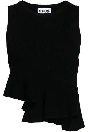 Moschino ^ top con detalle de volantes