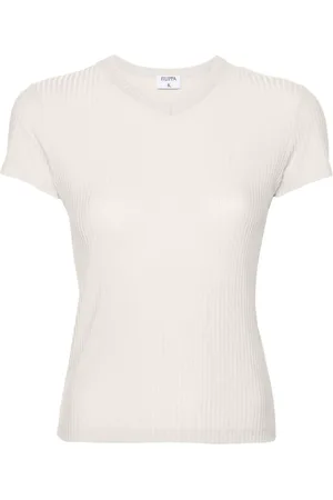 Filippa K Playera de canalé fino Dov