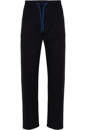 Paul Smith Pantalones rectos con cordones en la pretina