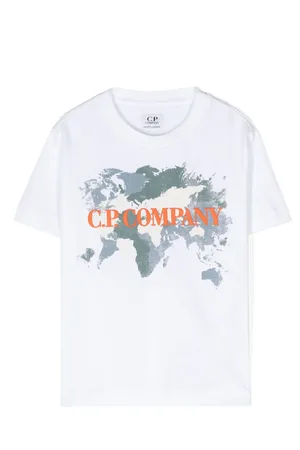 C.P. Company Playera con logo bordado