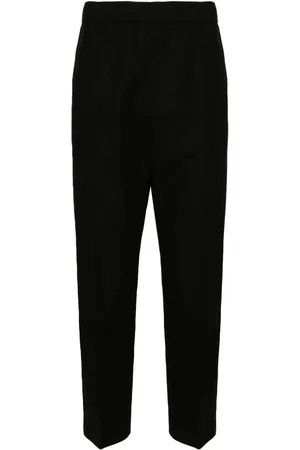 Lanvin Pantalones tapered con tiro medio