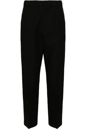 Lanvin Pantalones tapered con tiro medio