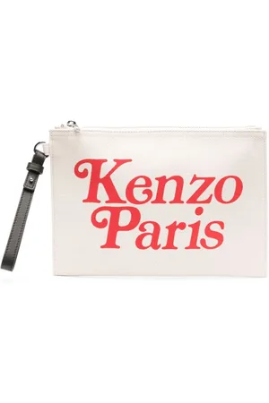 Kenzo Bolsa de mano con logo estampado