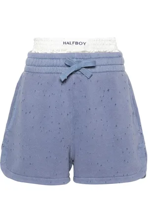 Halfboy Bermudas con efecto envejecido