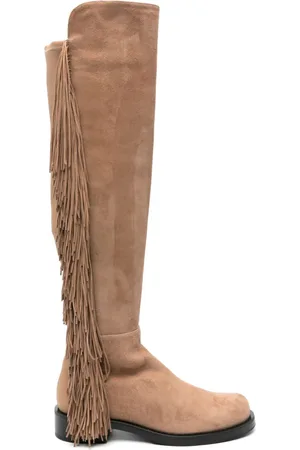Stuart Weitzman Botas 5050 Bold Crystal Fringe con tacón de 40mm