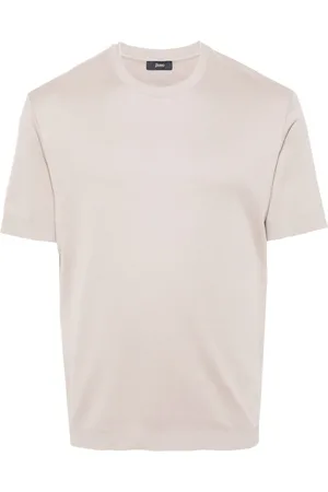 HERNO Playera con placa del logo