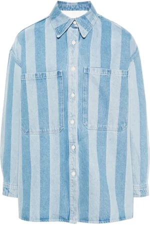 Nanushka Camisa de mezclilla Beaux