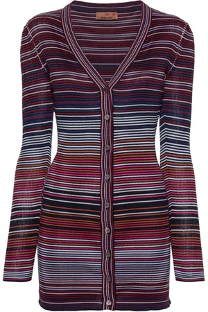 Missoni Cárdigan con motivo de rayas y cuello en V