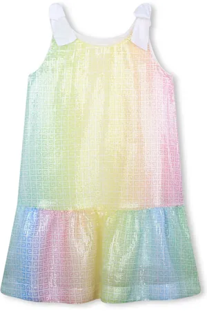 Givenchy Vestido acampanado con motivo 4G