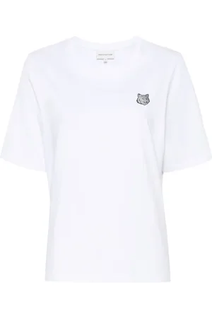 Maison Kitsuné Playera con aplique Fox