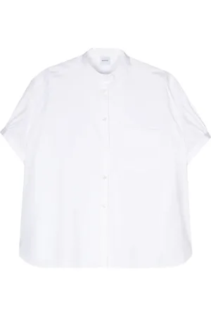 Aspesi Camisa con detalle plisado