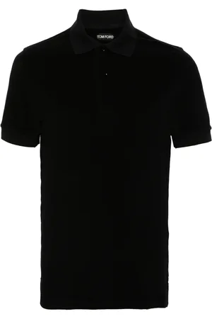 Tom Ford Playera tipo polo con efecto de toalla