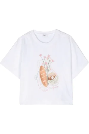 Il gufo Playera con estampado gráfico