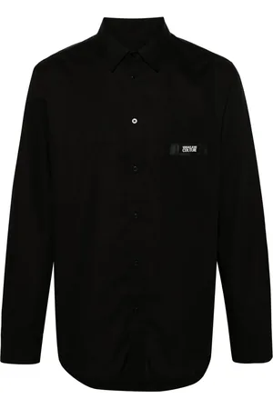 VERSACE Camisa con parche del logo