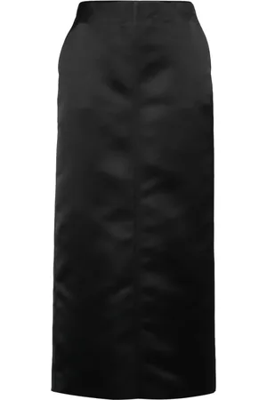 Serafini Falda midi con cintura alta