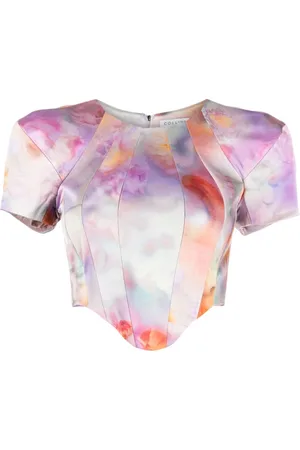 Collina Strada Top estilo corset Ava